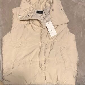 VICI Women's Cream Puffer Vest